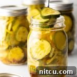 Effortless Homemade Bread & Butter Pickles 14 homemade bread and butter pickles