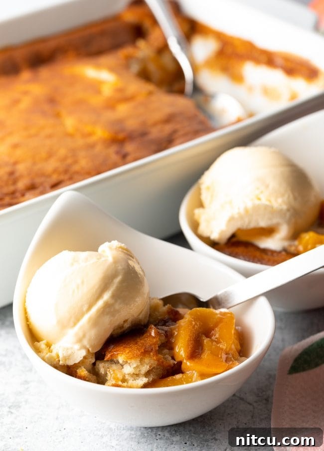 Easy Bisquick Peach Cobbler 2 easy peach cobbler recipe with bisquick