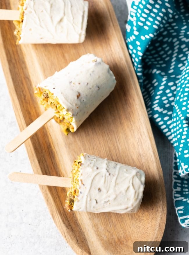 kulfi ice cream pops