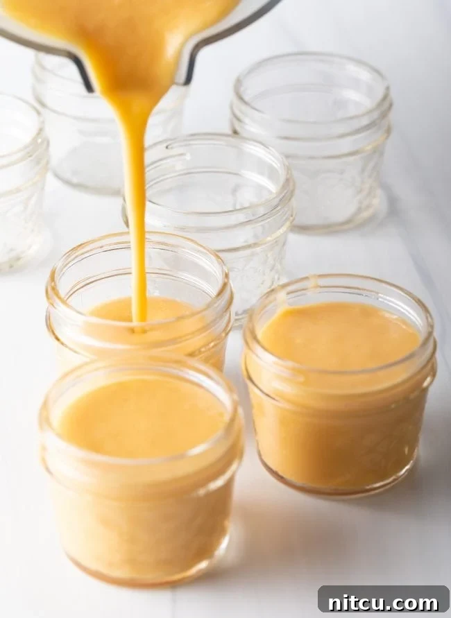 Creamy Vegan Mango Pudding 12 Step 6: Chill to set