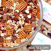 Homemade Trail Mix - Valentine Snack + Printable Tags!