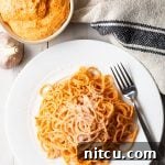 Effortless Roasted Red Pepper Sauce 2 No-Cook Roasted Red Pepper Sauce (Spread & Dip!)