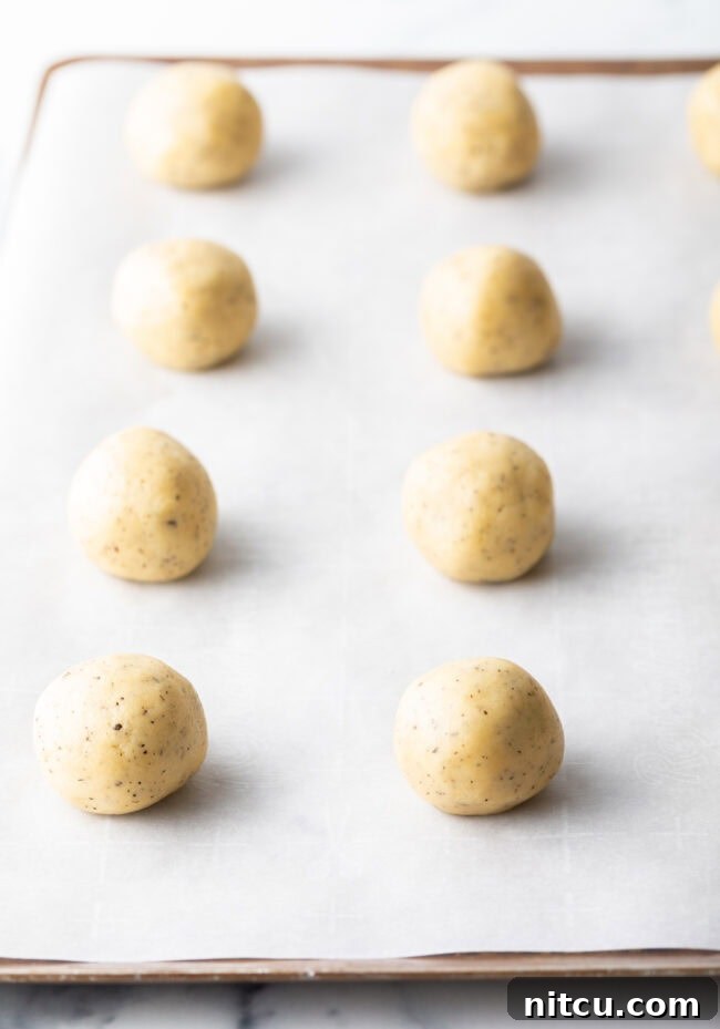 Bergamot Bliss Bites 7 Mixing butter and sugar in a stand mixer for cookie dough.