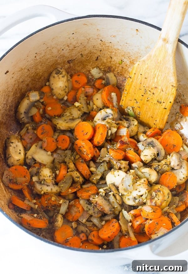 Visual guide: How to Make Healthy Chicken Minestrone Soup Recipe, featuring vibrant vegetables and lean protein.