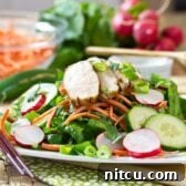 Deconstructed Banh Mi Salad 7 Vietnamese Salad ~ Banh Mi Style | A Spicy Perspective #healthy #salad #vietnamese