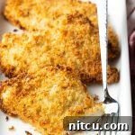 Golden Baked Chicken Cutlets 12 Healthy "Fried" Chicken (AKA Crispy Baked Chicken) | A Spicy Perspective #chicken #healthy #recipe