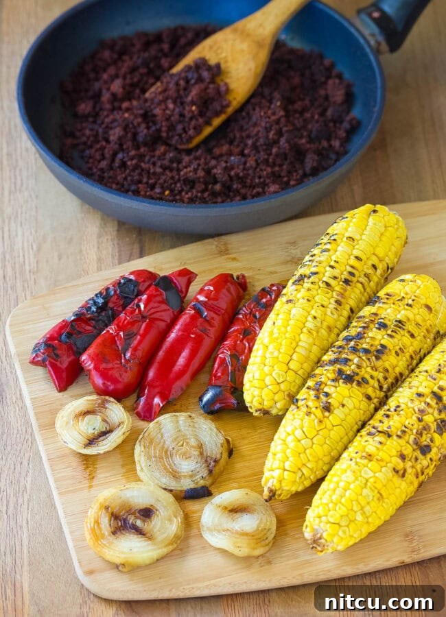 Charred Corn Fiesta Dip 6 How to Make Fire Roasted Corn Dip Recipe