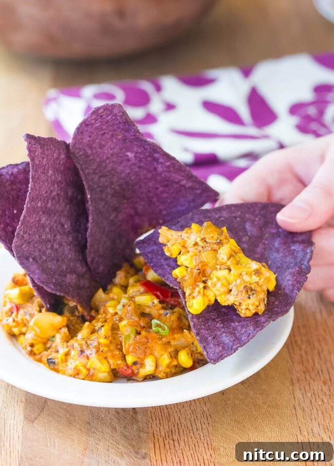 Charred Corn Fiesta Dip 9 img 22201 8