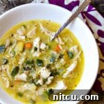 Spicy Turkey Remnants Soup 4 Creamy Turkey Soup Recipe with Poblano Peppers #leftovers #soup #turkey #thanksgiving