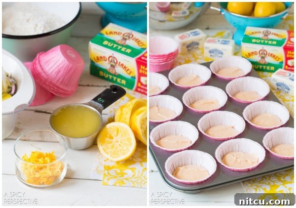 How to Make Pink Lemonade Cupcakes! A step-by-step guide to summer baking. #lemon #lemonade #cupcakes #pink #kitchenconvo