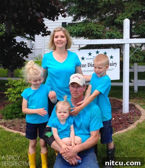 Blue Diamond Dairy in Minnesota, a family farm committed to quality. #kitchenconvo