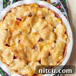 Small thumbnail image of a baked apple raspberry pie