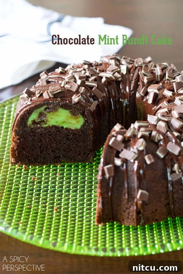Stuffing Crown 9 Decadent Chocolate Mint Bundt Cake Recipe + Brilliant Bundt Cakes Ebook Release Party!