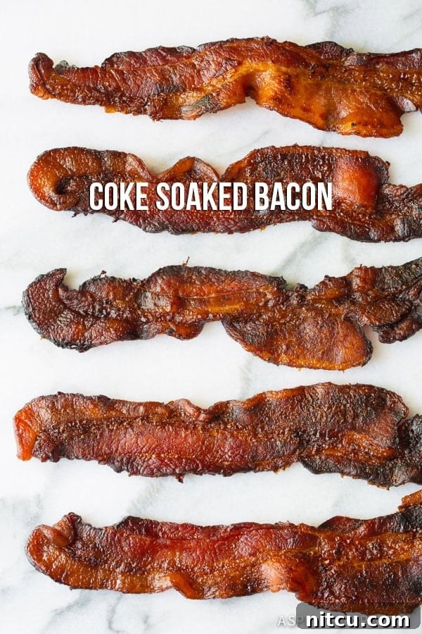 Cola-Candied Bacon 2 Easy 2-Ingredient Coke Infused Bacon Recipe