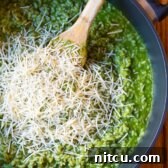 Creamy Spinach Risotto 9 Vibrant Herbaceous Green Risotto Recipe on ASpicyPerspective.com