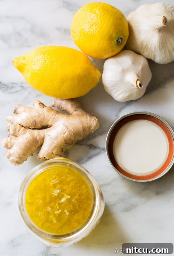 Lemon-Ginger Dressing for Detox Salad