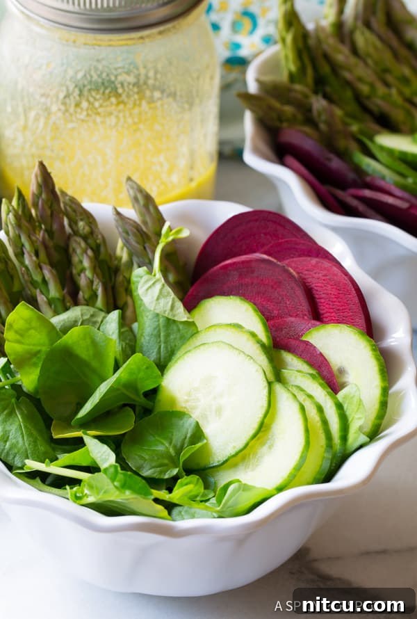 Make our Roasted Salmon Detox Salad Recipe | ASpicyPerspective.com