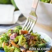 The Best Broccoli Salad Recipe Ever | ASpicyPerspective.com