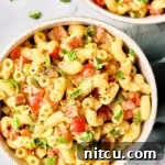 Irresistible Macaroni Salad 7 Best Macaroni Salad Recipe - overhead image in bowls