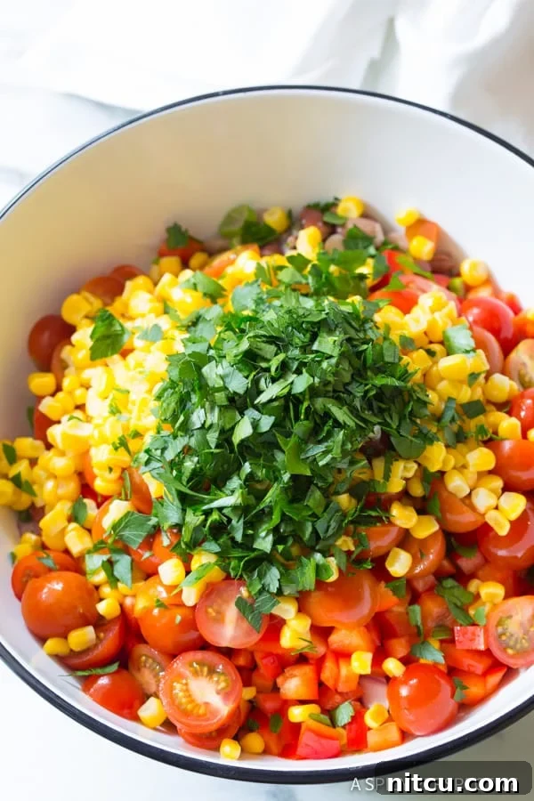 Fifteen Bean Fiesta 8 Making 15 Bean Salad Recipe: A step-by-step guide to preparing this wholesome dish.