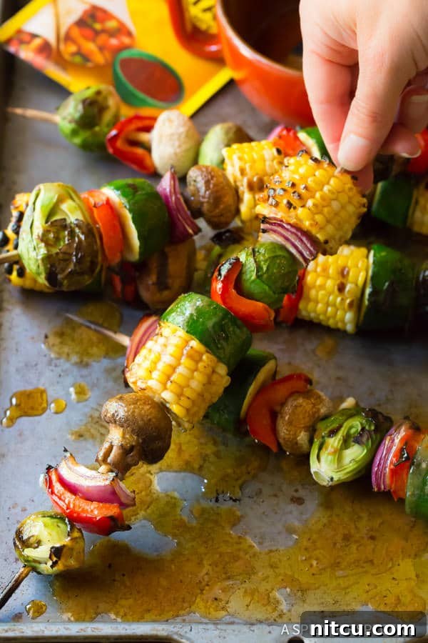 Grilled Summer Vegetables Assortment of Fresh Grilled Vegetables for Kabobs