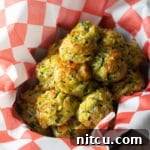 Crispy Zucchini Bites 9 Healthy Baked Zucchini Tots (Gluten Free!)