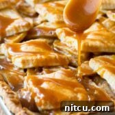 Sheet Pan Caramel Apple Pie 3 The Best Caramel Apple Slab Pie