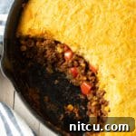 Best Tamale Pie Recipe Ever- Easy to Make and Gluten Free! #tamales #tamalepie #glutenfreedinner #glutenfreerecipe #aspicyperspective