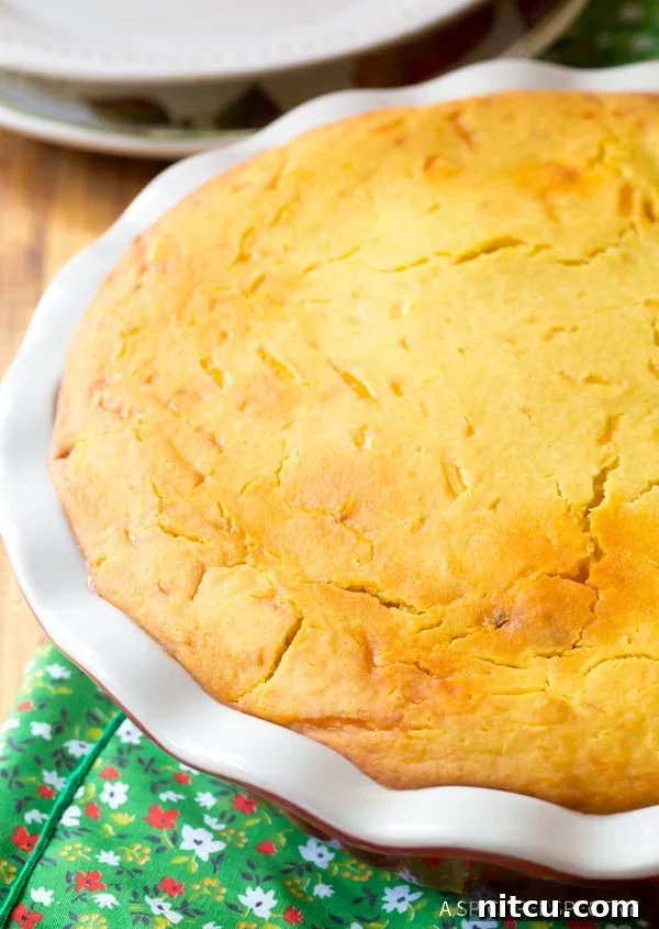 Baked tamale pie. 