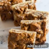Decadent Pecan Pie Bars 3 Caramel Pecan Pie Bars | ASpicyPerspective.com