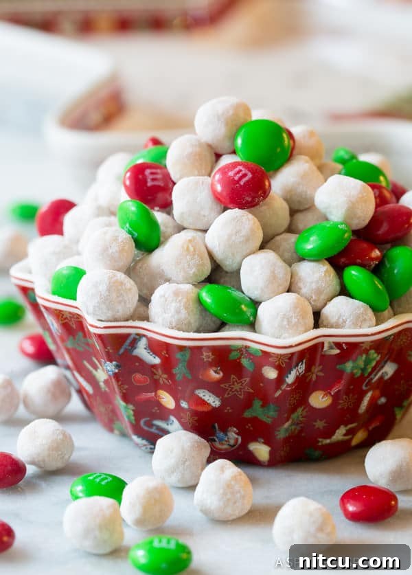 Delicious Snowball Party Mix Ingredients for a Quick Christmas Snack