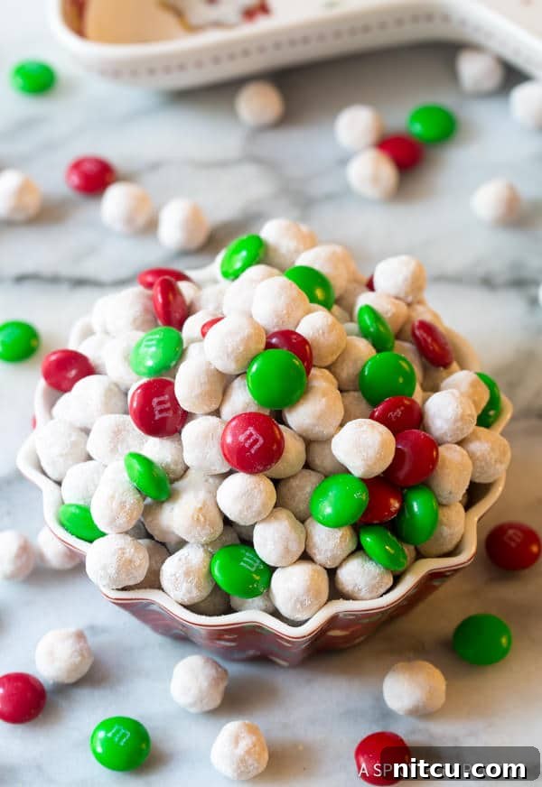 Fun and Easy Snowball Party Mix - A Delightful Holiday Treat for All
