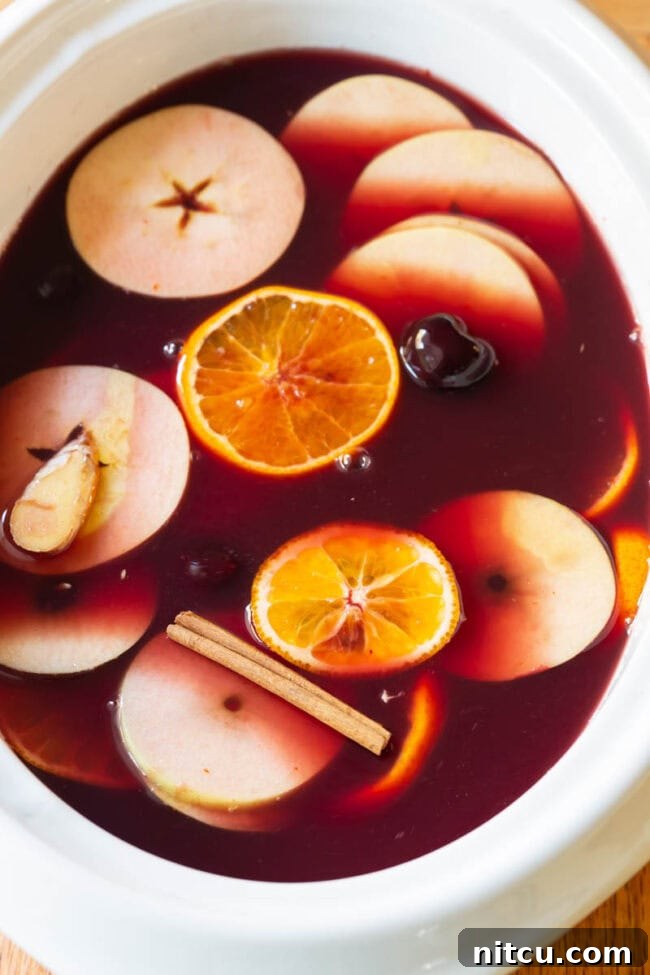 Spiced Holiday Wassail 4 Mulled Wine (Hot Wassail Recipe) on ASpicyPerspective.com