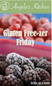 Gluten Free-zer Friday at test.angelaskitchen.com Gluten Free-zer Friday community banner promoting shared freezer-friendly recipes