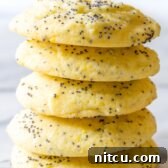 Soft Lemon Poppy Seed Cookies Recipe