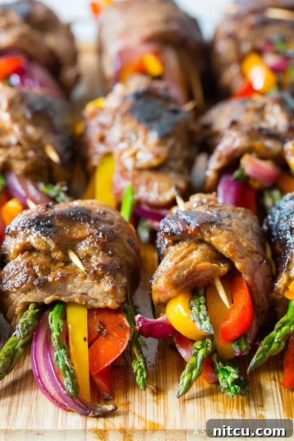 Heavenly Low Carb Steak Fajita Roll-Ups - Ideal for Any Occasion