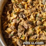 Slow Cooker Beef Stroganoff Recipe