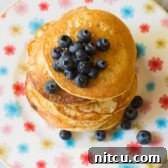 Pillowy Cloud Bread Pancakes 8 Low Carb Cloud Bread Pancakes (Ketogenic) Recipe