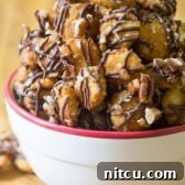 Chocolate Toffee Christmas Crack Munch Recipe for the holidays!