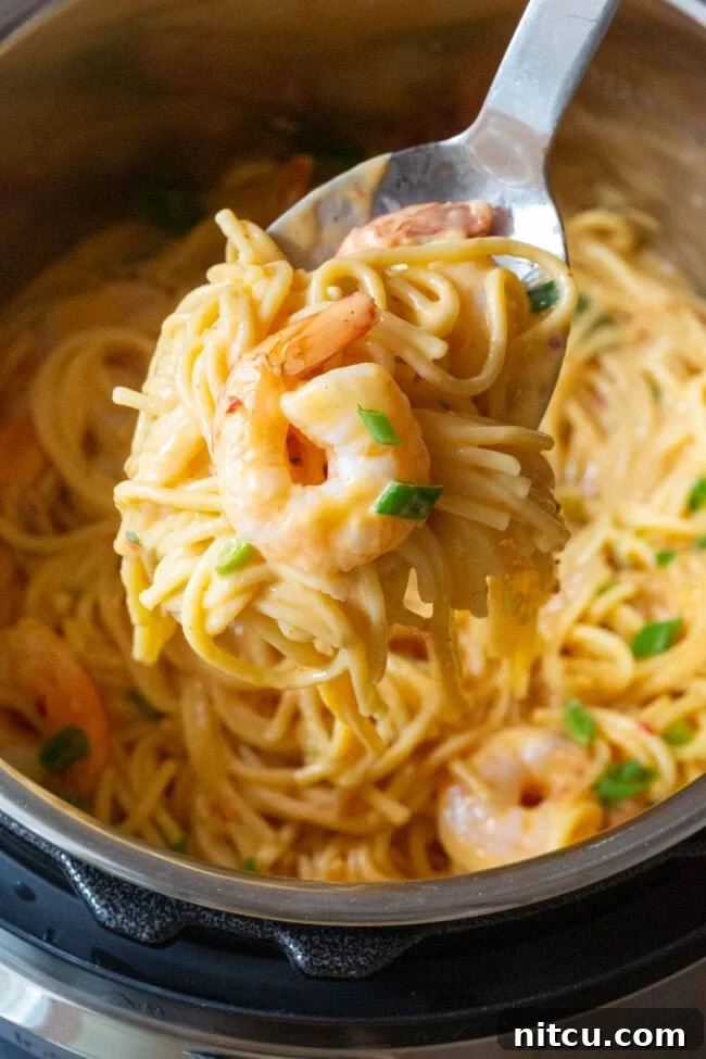 Zesty Instant Pot Bang Bang Shrimp Pasta 2 Instant Pot Bang Bang Shrimp Pasta Recipe