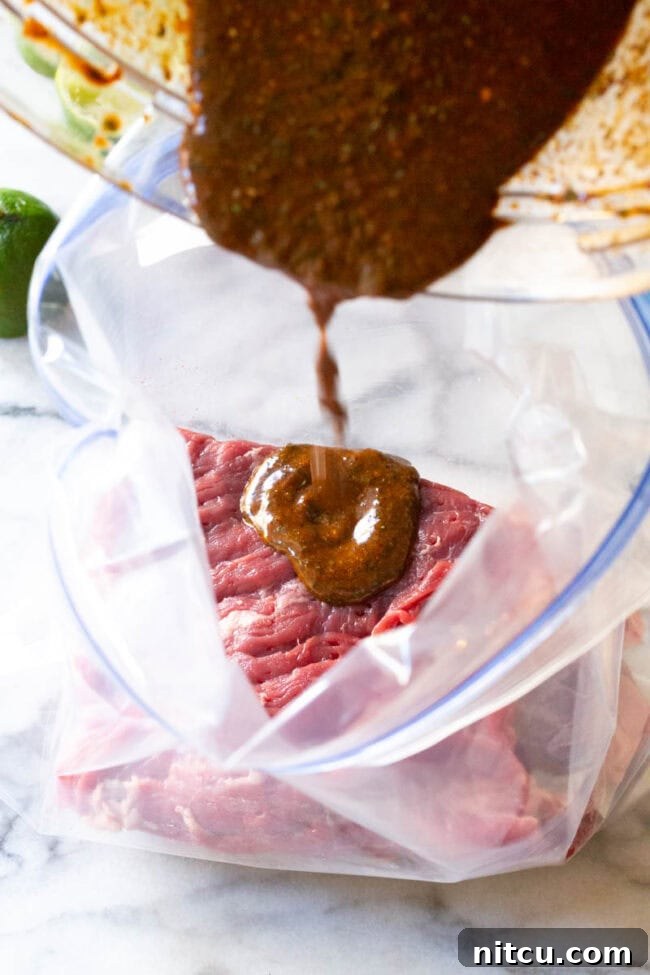 The Secret to Tender Carne Asada 7 Habanero peppers and garlic cloves, adding heat and aroma to the marinade.