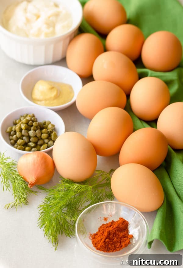 Heavenly Deviled Eggs 5 Ingredients for Deviled Eggs