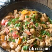 Lighter Chicken A La King 13 Healthy Chicken A La King Recipe, low-carb.