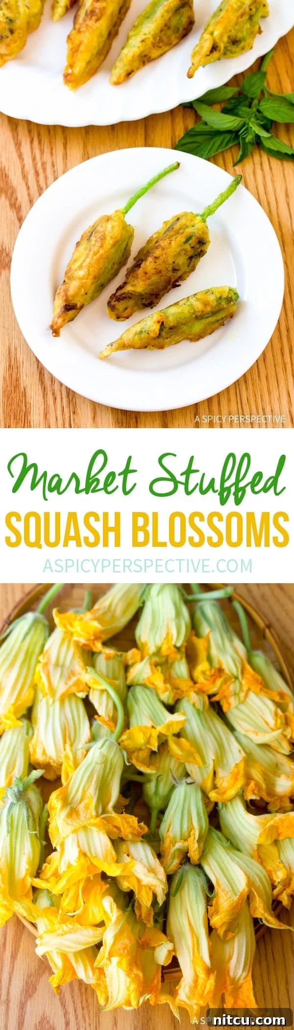 Artisanal Stuffed Squash Blossoms 2 Fresh Market Stuffed Squash Blossoms Recipe, a perfect summer snack made with delicate squash blossoms and flavorful fillings.