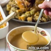 Elevated Turkey Gravy 10 How To Make Turkey Gravy (Homemade Turkey Gravy Recipe) #ASpicyPerspective #Thanksgiving
