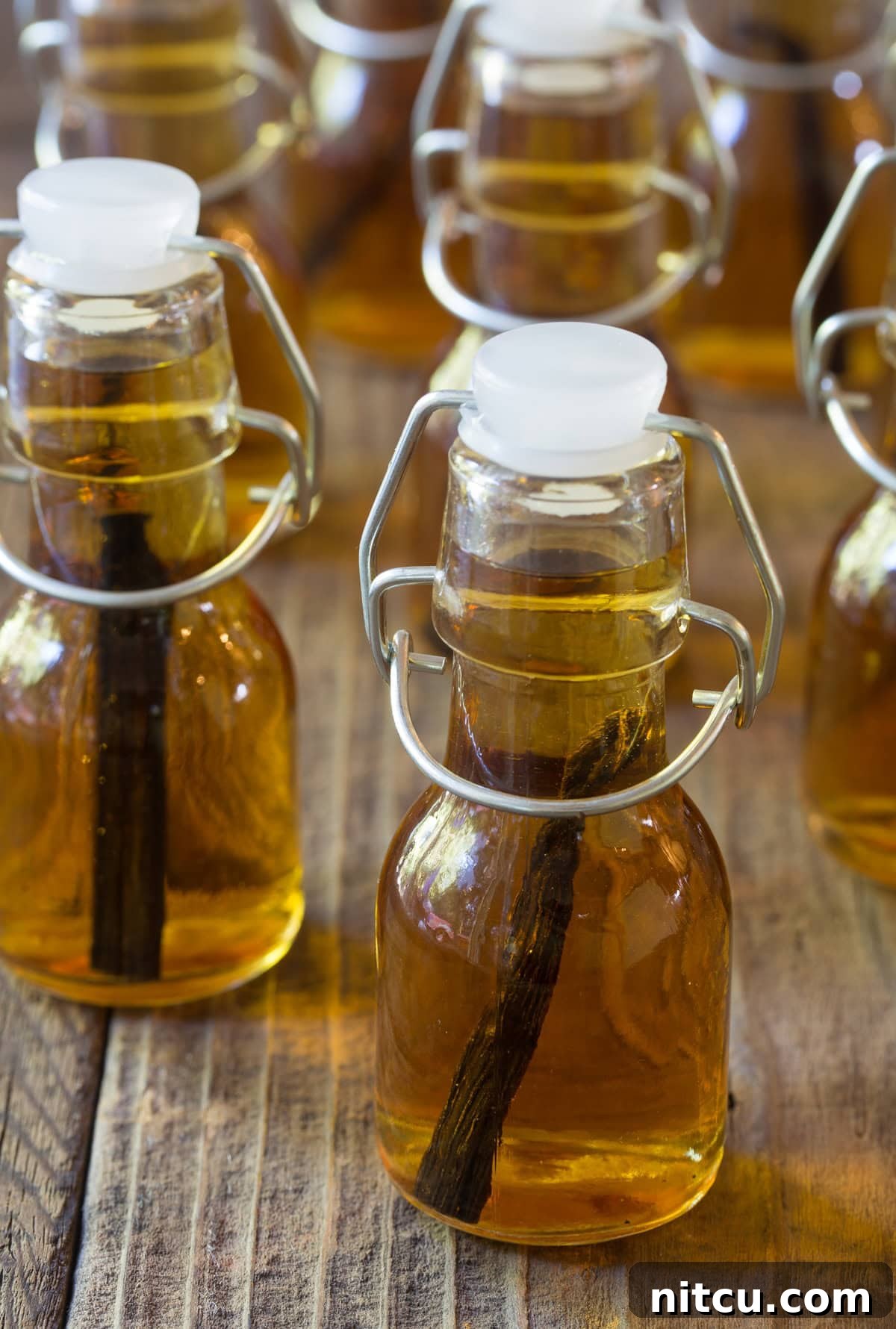 Artisan Bourbon Vanilla Extract 3 How To Make Bourbon Vanilla Extract Recipe #ASpicyPerspective #giftideas #ediblegifts
