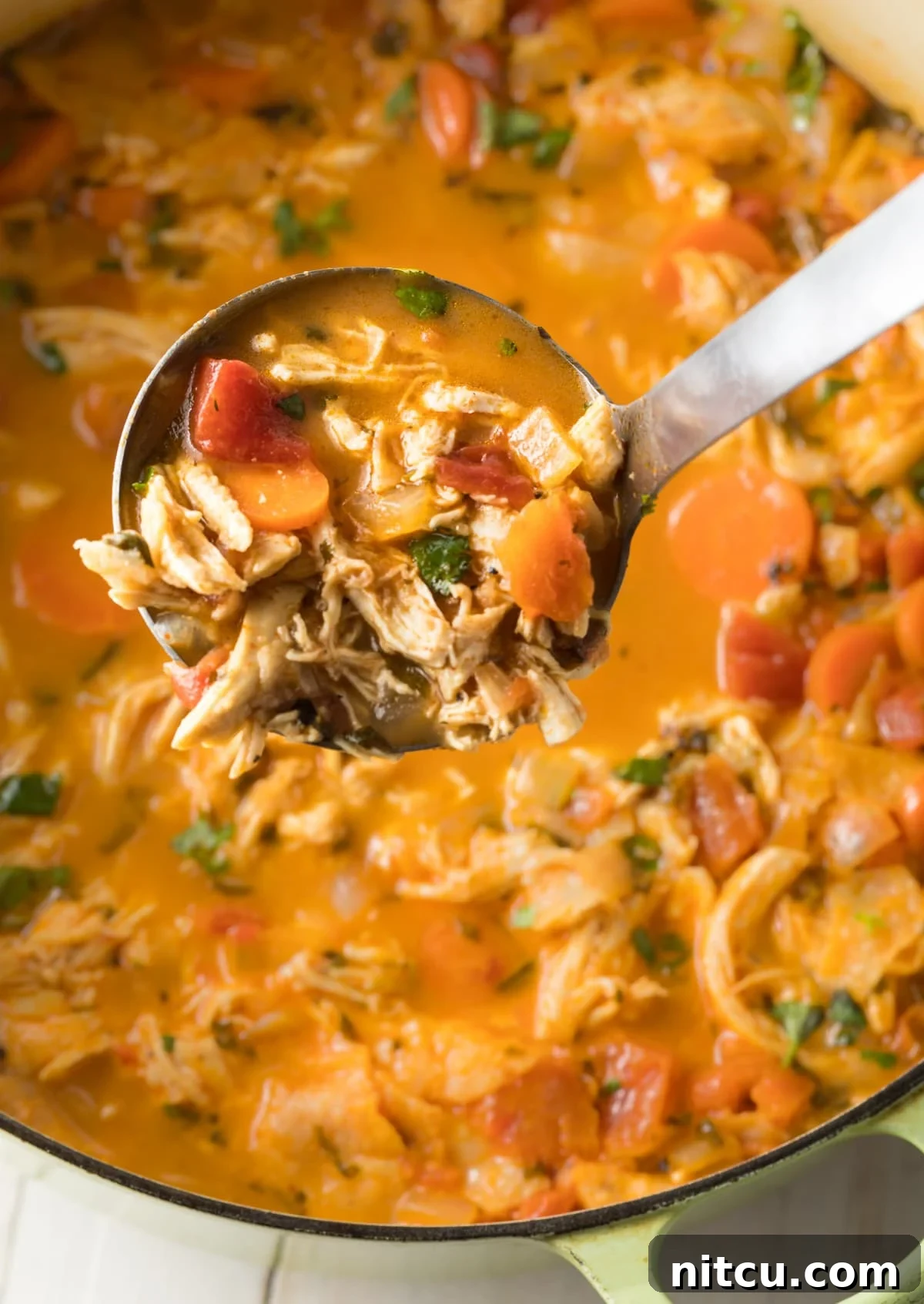 Perfect Chicken Tortilla Soup Recipe #ASpicyPerspective #instantpot #slowcooker
