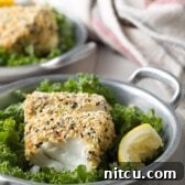 Everything Bagel Crusted Cod 11 Paleo Baked White Fish with Everything Bagel Crust