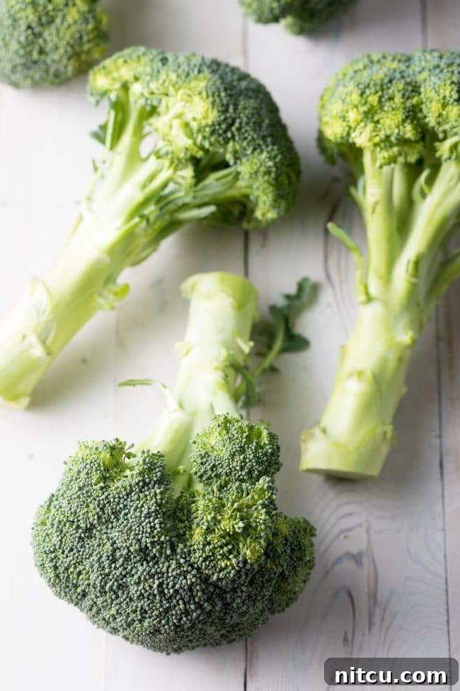 Nutrient-Packed Broccoli Rice 6 The primary ingredient for this healthy recipe: freshly riced broccoli