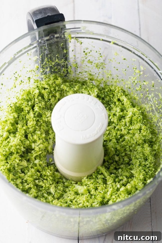 Nutrient-Packed Broccoli Rice 10 Make healthy and delicious broccoli rice: combining processed stalks and florets